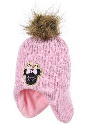 DISNEY MINNIE MOUSE Bommelmütze Baby Mädchen Winter-Mütze Strick-Bommel-Mütze mehr Online