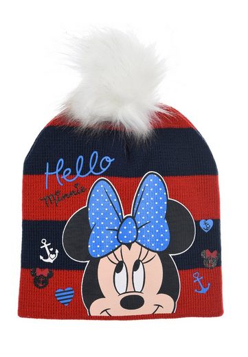 DISNEY MINNIE MOUSE Bommelmütze Baby Mädchen Winter-Mütze mehr im Angebot