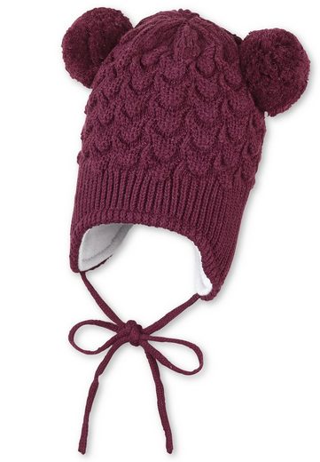 STERNTALER® Strickmütze Bommelmütze Struktur 1-St mehr Muttertagsangebot