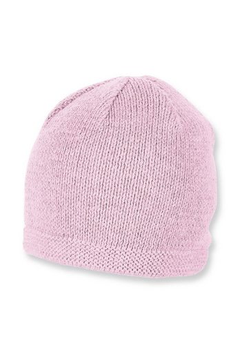 STERNTALER® Strickmütze OCS Strickmütze (1-St., Wintermütze gefütterte und ideal für kalte Tage) Strick Beanie Kinder aus weicher Baumwolle unifarben mehr Bis zu 60% Rabatt
