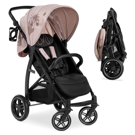 HAUCK Kinder-Buggy Rapid 4D - Minnie Mouse Rose Kinderwagen klein faltbar mit Liegeposition höhenverstellbar bis 25 kg mehr Zeitbegrenzte Promotion