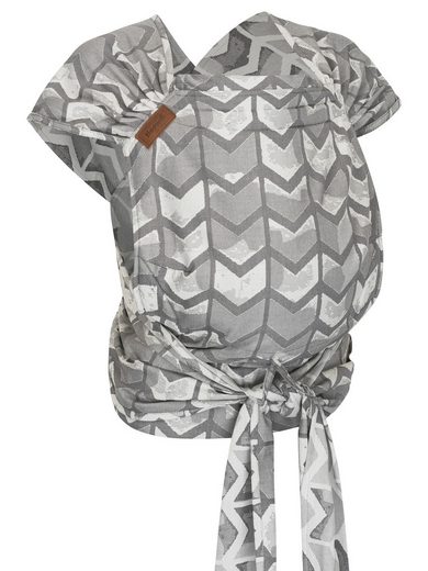 HOPPEDIZ Babytrage Hop-Tye Advanced ab Geburt (2,5 - 20 kg) - Halfbuckle mit Tuchträger mehr Nur für heute