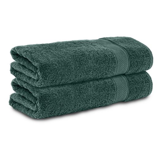KOMFORTEC Badetücher 100% Baumwolle, 470 g/m² Frottee (2-St), Handtücher 70x140 cm Set, Weich mehr Meist gekauft