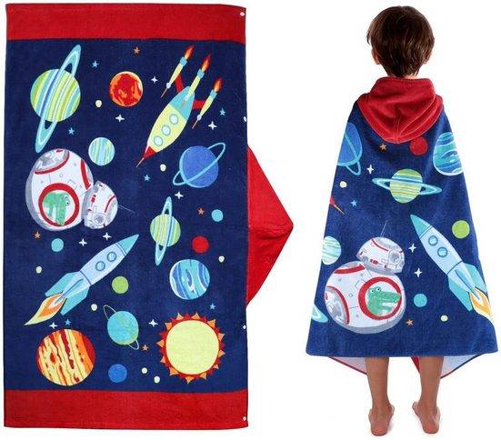 HYTIREBY Strandtücher Kinder Strandtuch Badetuch mit Kapuze Jungen Mädchen mehr Blitzverkäufe