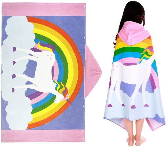 HYTIREBY Strandtücher Kinder Strandtuch Badetuch mit Kapuze Jungen Mädchen mehr Fabrik Onlineshop