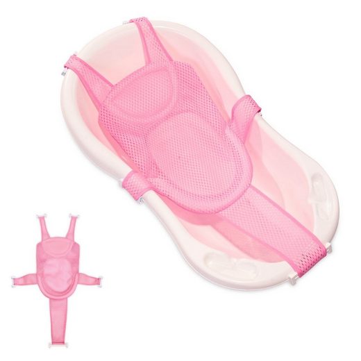 LORELLI Wanneneinlage Babywannennetz Turtle B: 60 cm, L: 80 cm, Kunststoff Clips, Badewanneneinsatz, ab Geburt mehr Versandkostenfrei