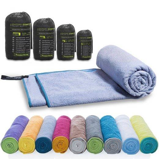 LIGHTDRY Reisehandtuch Backpack Mikrofaser Sporthandtuch Sport, Strand & Badehandtuch mehr Neuheiten