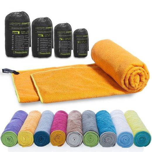 LIGHTDRY Reisehandtuch Backpack Mikrofaser Sporthandtuch Sport, Strand & Badehandtuch mehr Neuheiten