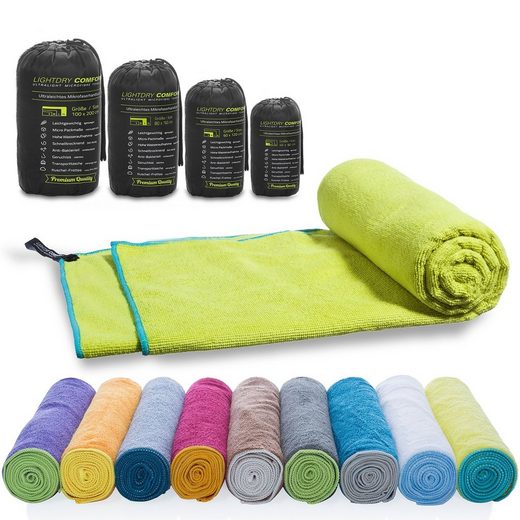 LIGHTDRY Reisehandtuch Backpack Mikrofaser Sporthandtuch Sport, Strand & Badehandtuch mehr Bestseller