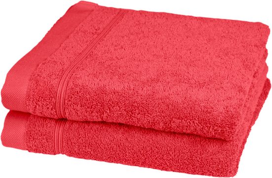 ROSS Handtücher Rubin Frottier (Packung, 2-St), 100% Baumwolle mehr Neueste Stile