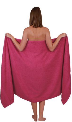 BETZ Badetuch Palermo groß XXL Größe 100 x 200 cm Saunatuch 100% Baumwolle (1 Stück, 1-St) mehr Bis zu 60% Rabatt