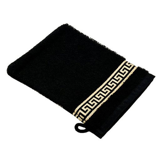 BELLE ARTI Handtücher Luxus Mäander Gästetücher Badetücher Duschtücher Saunatücher in Set (1-St), schwarz, weiss, beige, rot, gold, 100% Baumwolle, Frottee, eingestickt mehr Meist gekauft