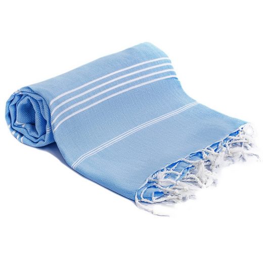 TURQUOISE HOME Hamamtuch Signature Strandtuch 100x180cm XL Saunahandtuch Reisehandtuch 100% Baumwolle mehr Online Shopping