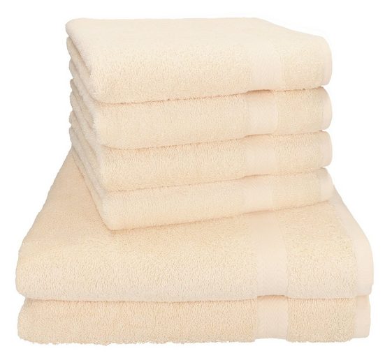 BETZ Handtuch Set Betz PREMIUM Handtuch-Set -6 teiliges Handtücher-Set-100% Baumwolle 100% Baumwolle, (6-tlg) mehr Begrenztes Angebot