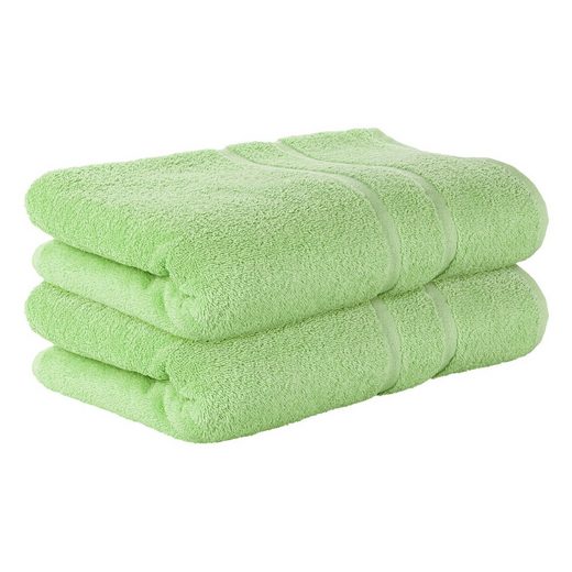 STICKANDSHINE Badetuch 2er Set Premium Frottee Badetuch 100x150 cm in 500g/m² aus 100% Baumwolle (2 Stück Pack) Badetücher 100 x 150 100% Baumwolle 500GSM Frottee mehr Begrenzte Freigabe