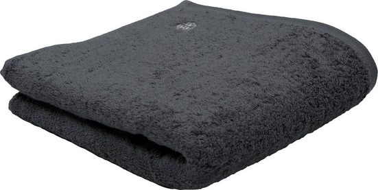 ROSS Duschtuch Vita Frottier (1-St), Bestickung ROSS-Emblem mehr Fabrikladen