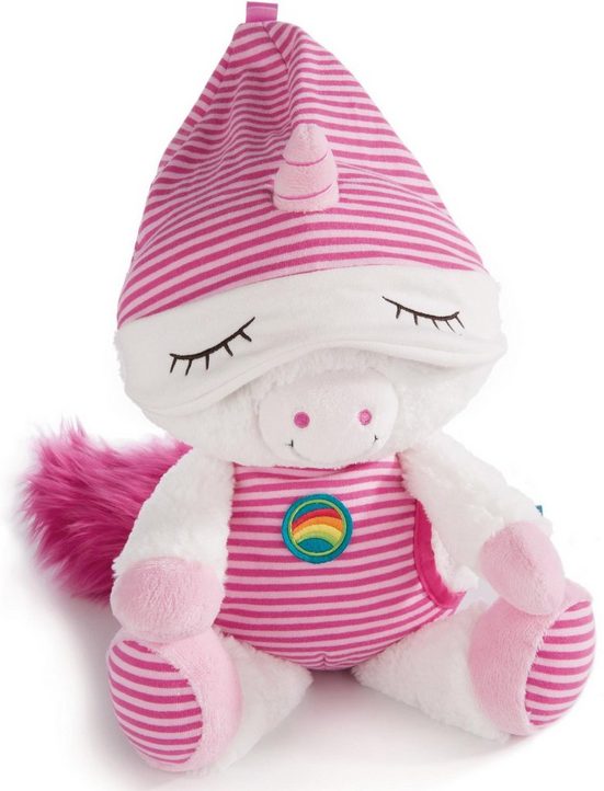 NICI Kuscheltier Schlafmützen by aprilkind, Schlafmützen Einhorn, 38 cm mehr Blitzangebot