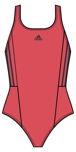 ADIDAS PERFORMANCE Badeanzug 3S MID SUIT 1-St mehr Rabatt