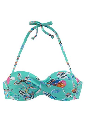 SUNSEEKER Bügel-Bandeau-Bikini-Top Jam mit Wickeloptik mehr Vatertagsangebot