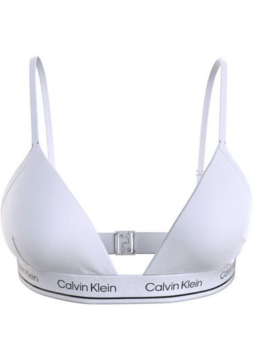 CALVIN KLEIN SWIMWEAR Triangel-Bikini-Top TRIANGLE-RP mit Logoschriftzügen auf dem Unterband mehr Super Rabatt