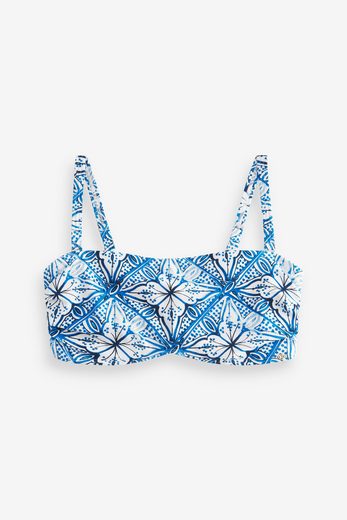 NEXT Bandeau-Bikini-Top Unwattierter, trägerloser Minimizer-Bikini, DD+ 1-St mehr zollfrei