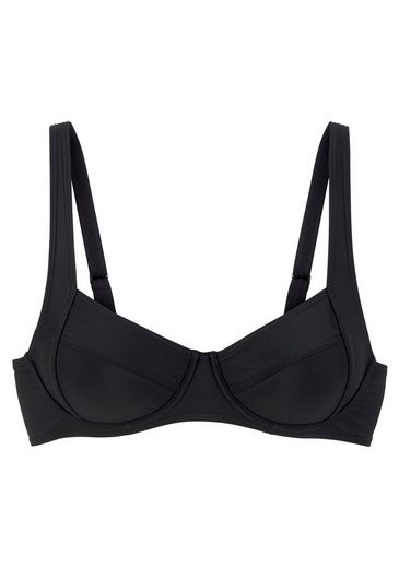 LASCANA Bügel-Bikini-Top Lolo in modischer Schnittform mehr Fabrikverkauf