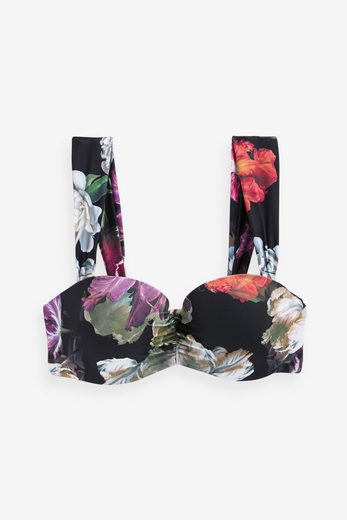 NEXT Bandeau-Bikini-Top Figurformendes, wattiertes Bandeau-Bikinitop 1-St mehr Exklusivangebot