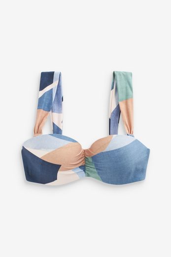 NEXT Bandeau-Bikini-Top Figurformendes, wattiertes Bandeau-Bikinitop 1-St mehr Exklusivangebot