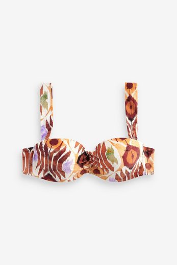 NEXT Bandeau-Bikini-Top Figurformendes, wattiertes Bandeau-Bikinitop 1-St mehr Exklusivangebot