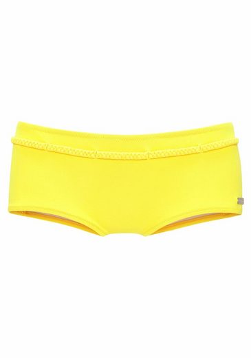 BUFFALO Bikini-Hotpants Happy mit geflochtenem Ziergürtel mehr Fabrikverkauf
