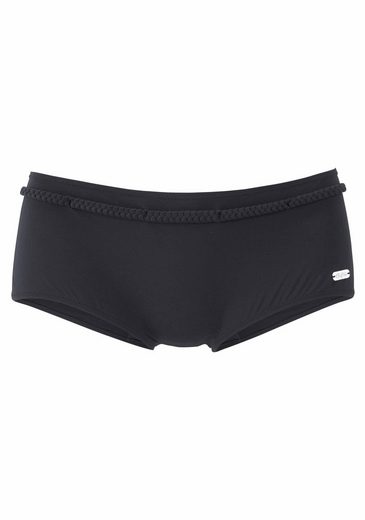 BUFFALO Bikini-Hotpants Happy mit geflochtenem Ziergürtel mehr Fabrikverkauf