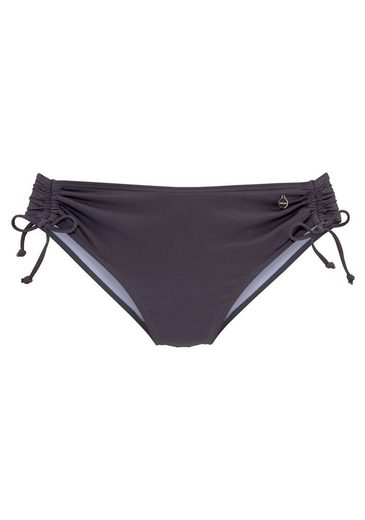 LASCANA Bikini-Hose Malia mit seitlicher Raffung mit tropischem Print mehr Vatertagsangebot