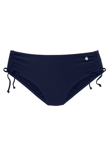 LASCANA Bikini-Hose Malia mit seitlicher Raffung mit tropischem Print mehr Valentinstagsangebot