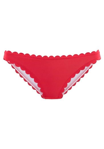 LASCANA Bikini-Hose Scallop in knapper Brasilien-Form mehr Lagerräumung