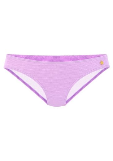 LASCANA Bikini-Hose Cana unifarben aus Strukturware mehr Tiefpreis
