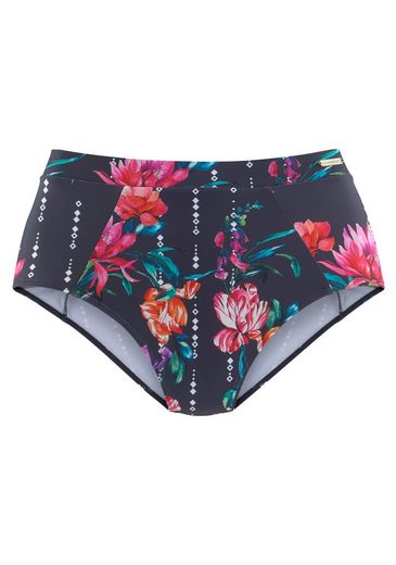 SUNSEEKER Highwaist-Bikini-Hose Modern mit floralem Design mehr Limitierter Zeitrabatt