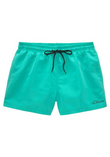 S.OLIVER Badeshorts mit komplementärem Farbdesign mehr Großer Ausverkauf