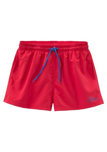 S.OLIVER Badeshorts mit komplementärem Farbdesign mehr Großer Ausverkauf