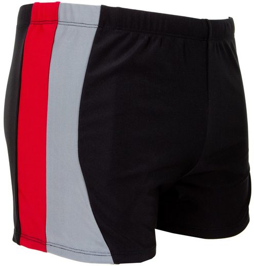 LUVANNI Boxer-Badehose Badehose Herren Schnelltrocknende Beachshorts Badeshorts enganliegend Schwimmhose Männer Shorts Hose mit Streifenmuster mehr Exklusivangebot