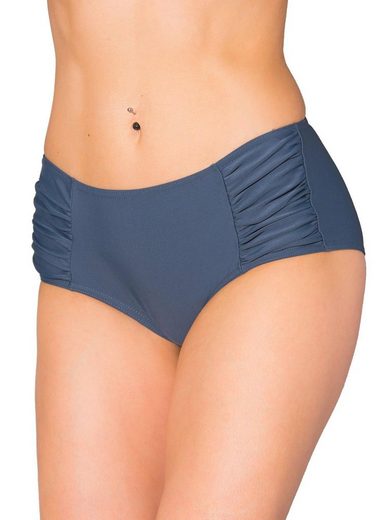 AQUARTI Bikini-Hose Aquarti Damen Bikinihose Hotpants mit seitlichen Raffungen mehr Bestseller