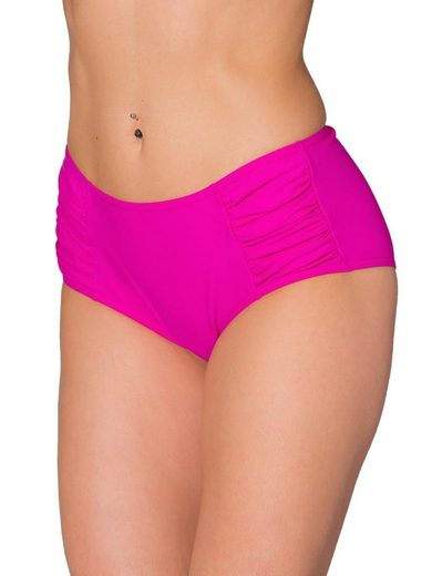 AQUARTI Bikini-Hose Aquarti Damen Bikinihose Hotpants mit seitlichen Raffungen mehr Bestseller