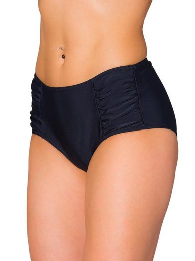 AQUARTI Bikini-Hose Aquarti Damen Bikinihose Hotpants mit seitlichen Raffungen mehr Bestseller