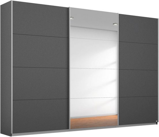 RAUCH Schwebetürenschrank Kleiderschrank Schrank Garderobe CORTONA inkl. Inneneinteilung 2 Stoffboxen und zusätzlichen Einlegeböden MADE IN GERMANY mehr Großer Ausverkauf