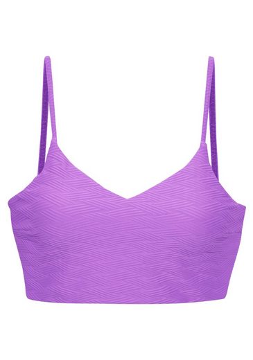 SUNSEEKER Crop-Bikini-Top Loretta mit Strukturmuster mehr VIP-Rabatte