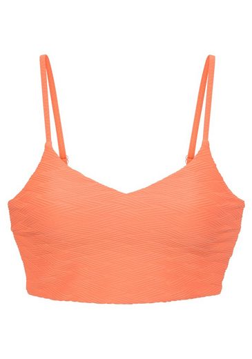 SUNSEEKER Crop-Bikini-Top Loretta mit Strukturmuster mehr VIP-Rabatte