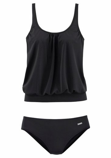 LASCANA Oversize-Tankini Miederverstärkung am Cup, Unterbrustgummi rundum, verstellbare Träger mehr Discount Store für neue Produkte