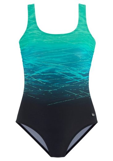 LASCANA Badeanzug mit Batikprint und Shaping-Effekt mehr 50% Rabatt mit kostenlosem Versand
