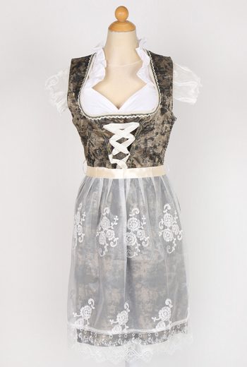 MYTRACHTENSTADL Dirndl klassisches Trachtenkleid für Mädchen und Damen mehr Kostenloser Versand international