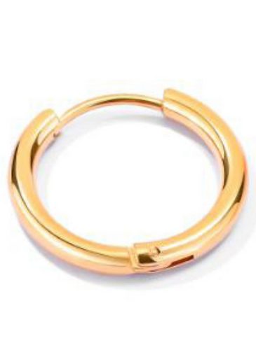 FIRETTI Single-Creole Schmuck Geschenk Ohrschmuck einzeln Classic mehr Günstiger Verkauf