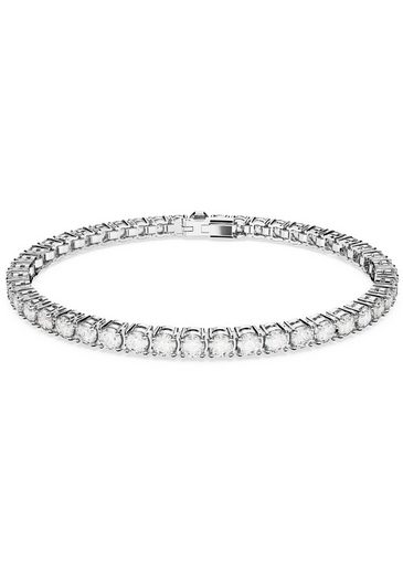 SWAROVSKI Tennisarmband Matrix, Rundschliff mit Swarovski® Kristall mehr Blitzverkäufe